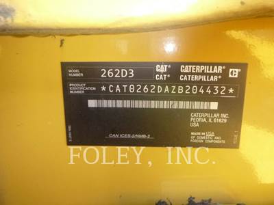 Caterpillar 262D3 Skid Steer