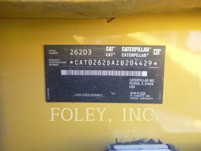 Caterpillar 262D3 Skid Steer