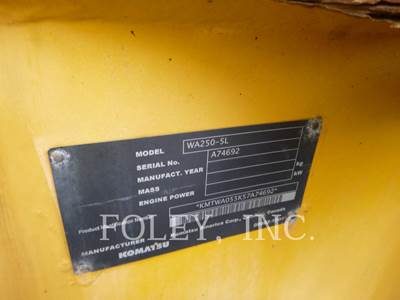 Komatsu WA250-5L Wheel Loader