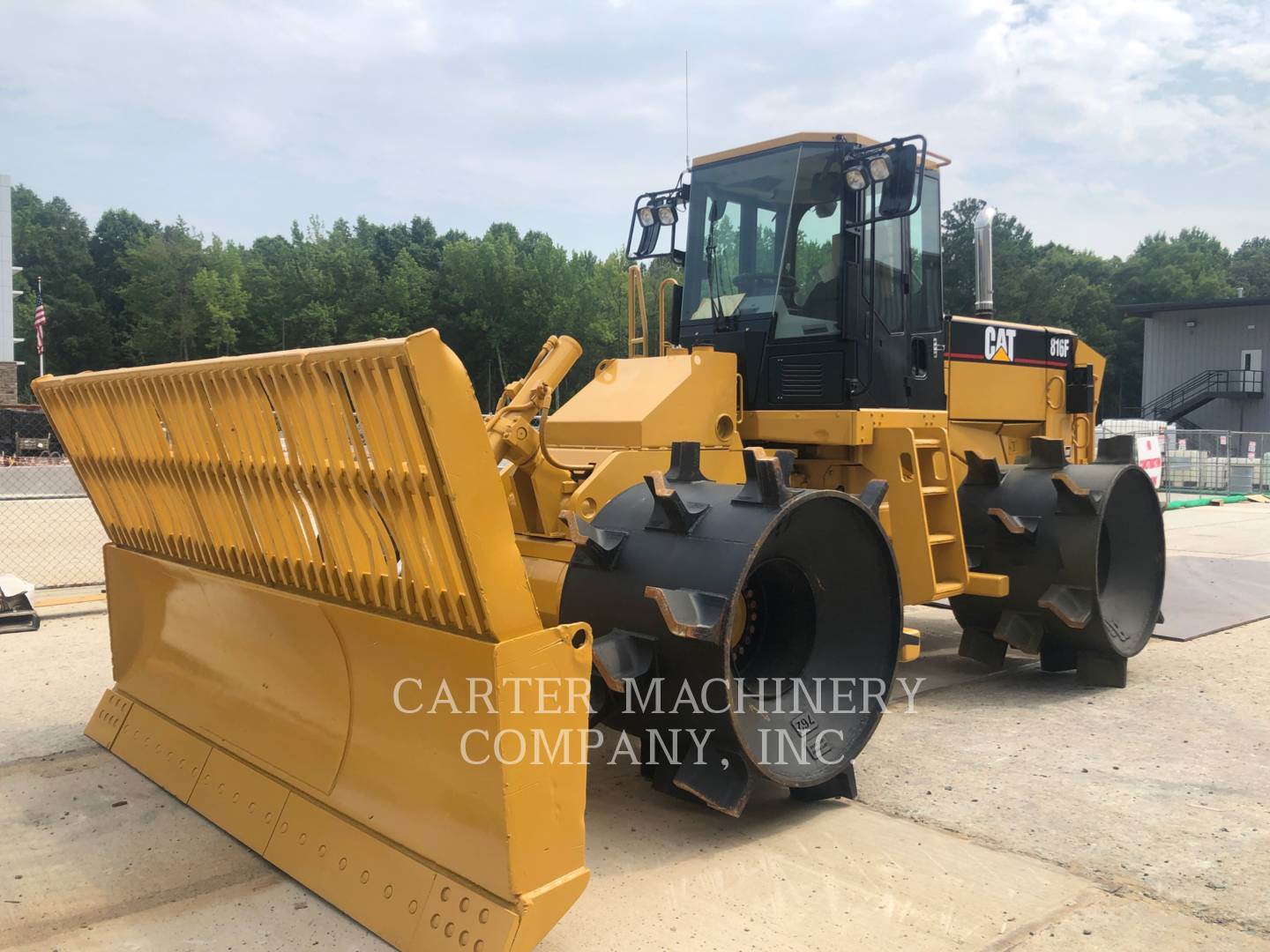 1996 Caterpillar 816F Landfill Compactor For Sale, 27,198 Hours