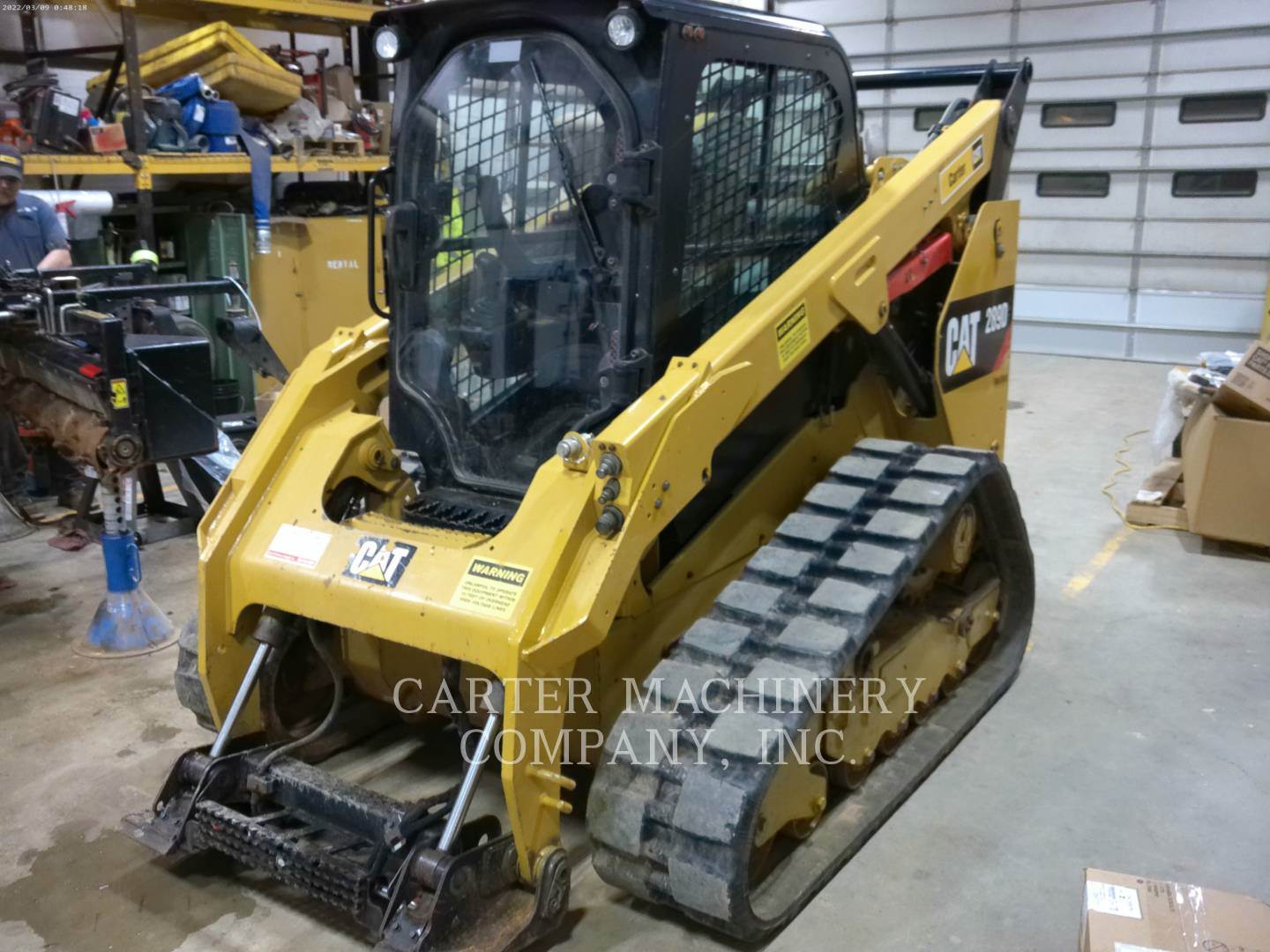2019 Caterpillar 289D Track Skid Steer For Sale, 2,227 Hours