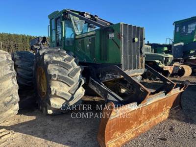 John Deere 848H Wheeled Grapple Skidder