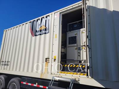 Caterpillar XQ500 Mobile Power Module Generator Set