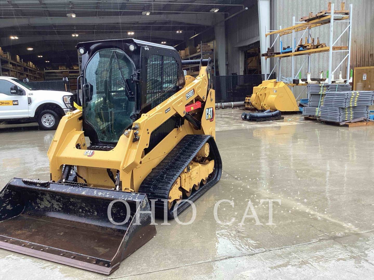 2021 Caterpillar 259D3 Tracked Skid Steer For Sale, 1,304 Hours