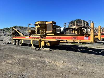 CEC SC400 Crushing Plant