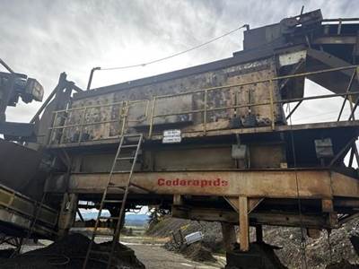 Cedarapids 6X20 Screening Plant