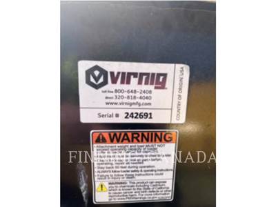 TALET EQUIPMENT INTERNATIONAL LTD SSL-BD-82 V60 Bucket