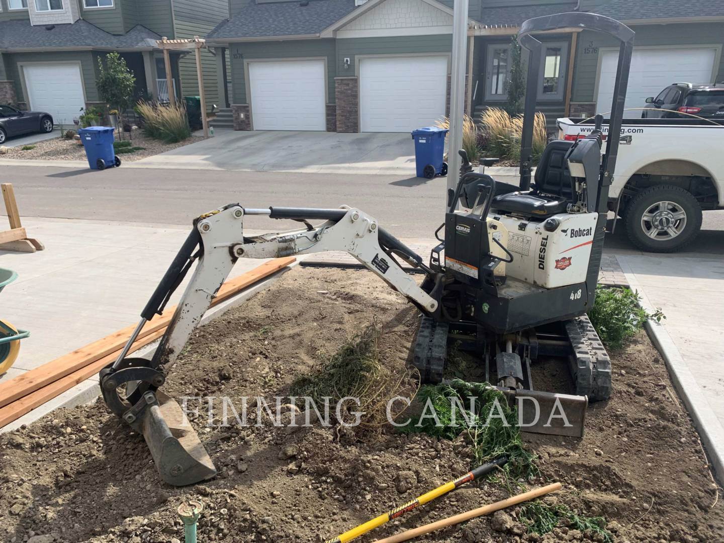 2015 Bobcat BOB418 Excavator For Sale, 1,344 Hours Lethbridge, AB, Canada 12338651