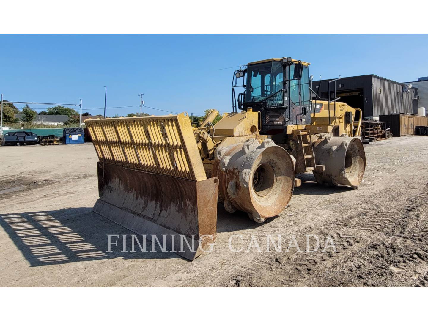 2016 Caterpillar 816F II Landfill Compactor For Sale, 7,655 Hours