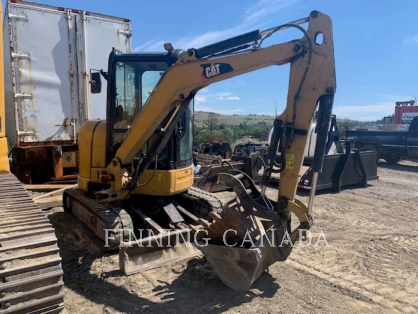 2019 Caterpillar 303.5E2 Mini Hydraulic Excavator For Sale, 4,533 Hours