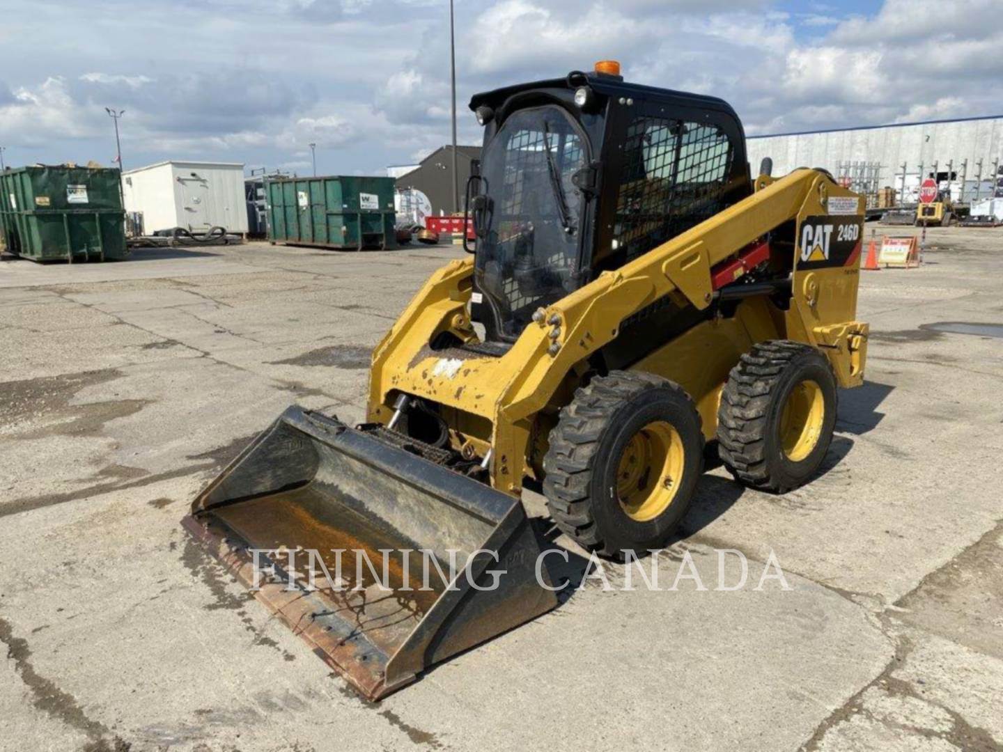 2015 Caterpillar 246D Skid Steer For Sale, 3,420 Hours Edmonton, AB