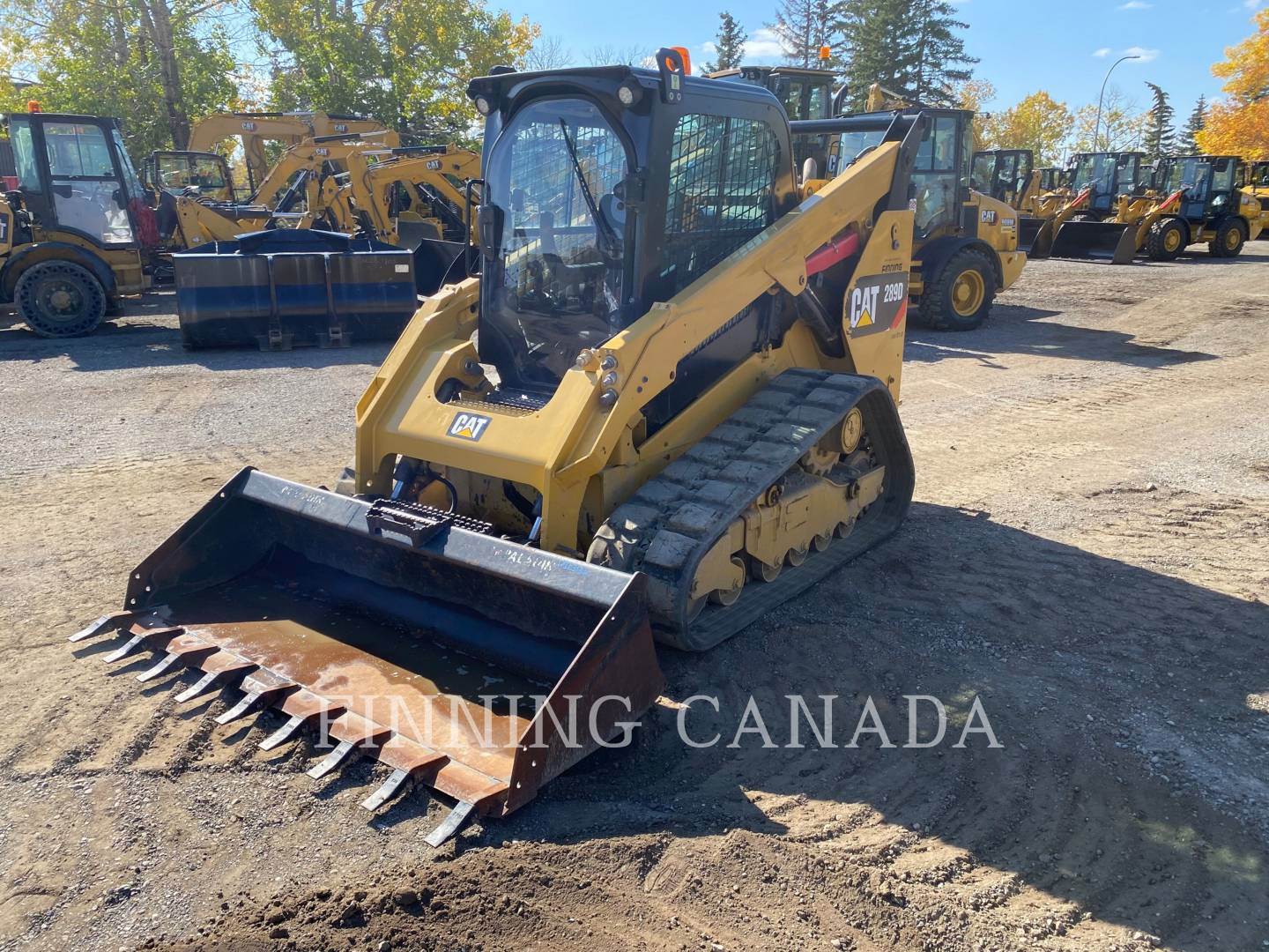 2017 Caterpillar 289D Track Skid Steer For Sale, 4,387 Hours Calgary