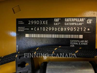 Caterpillar 299D3 XE Track Skid Steer