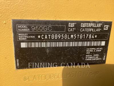 Caterpillar 950GC Wheel Loader