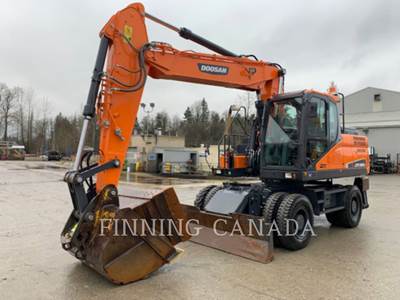 Doosan DX190W-5 Wheeled Excavator