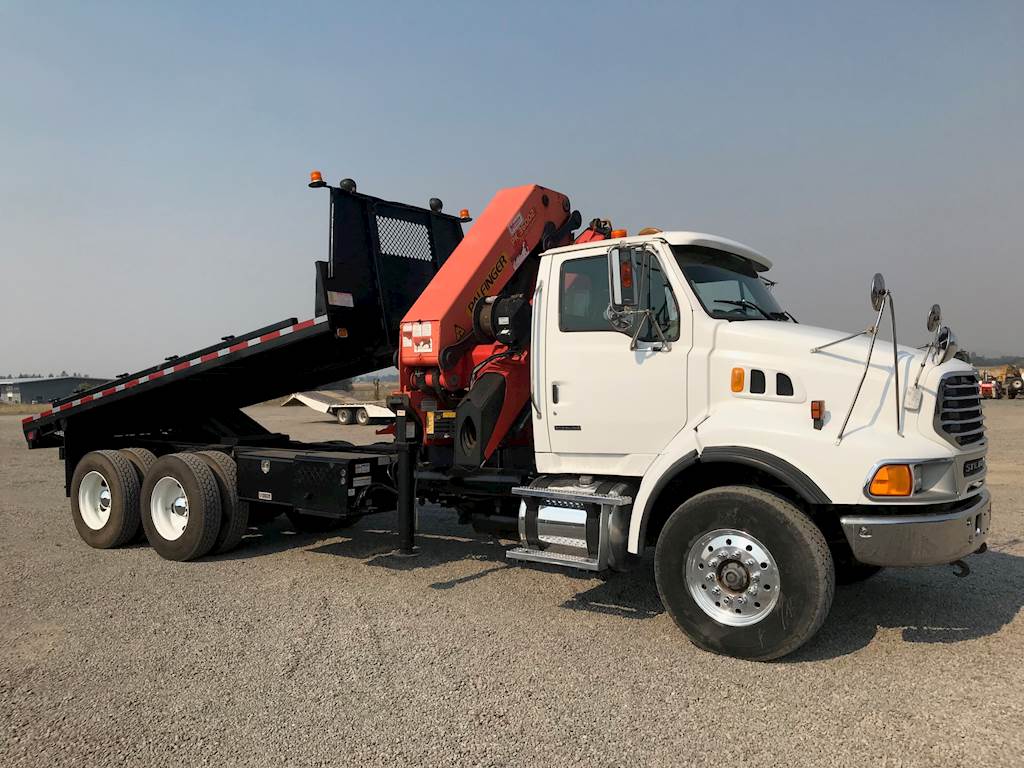 2006 Sterling LT9500 Crane Truck with Palfinger PK36002 Crane For Sale