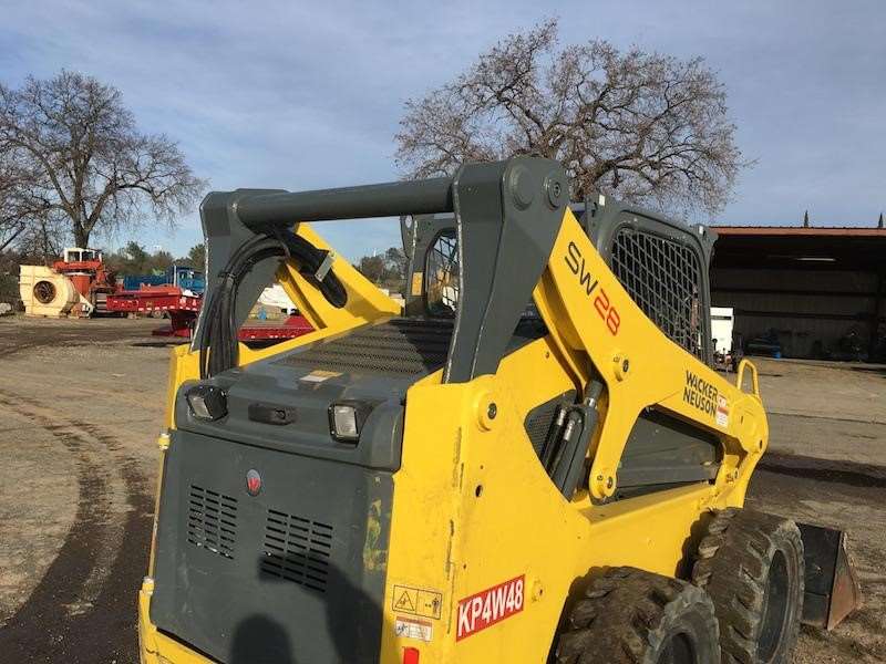 2015 Wacker Neuson SW28 Skid Steer Loader For Sale, 225 Hours Redding