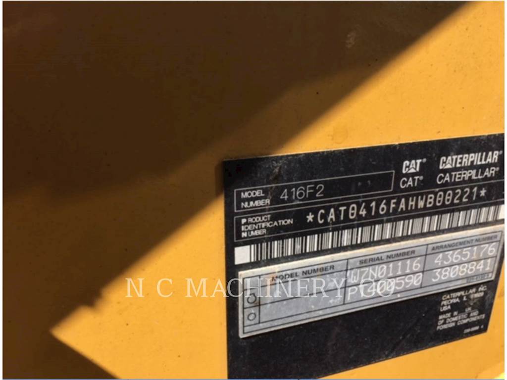 2015 Caterpillar 416F2ST Backhoe For Sale, 1,970 Hours Yakima, WA 14J19850