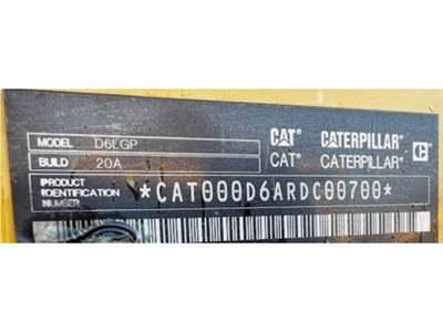 Caterpillar D6 LGP Dozer
