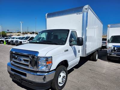 2026 Ford E-350- Rockport 16' Box Van Ramp and Hitch