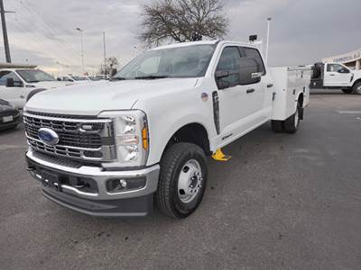2025 Ford F350 4X4 Crew Cab  DIESEL Knapheide Mech Truck/Crane