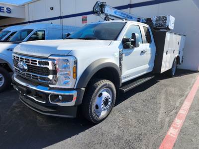 2024 Ford F-550 Ext. 4x4 Cab Mechanic - 7K Auto Crane-Call or E Mail for Quote