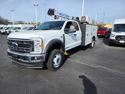 2026 Ford F-550 4X4 Ext. Cab AutoCrane TITAN 38 Mech Truck 8K Crane