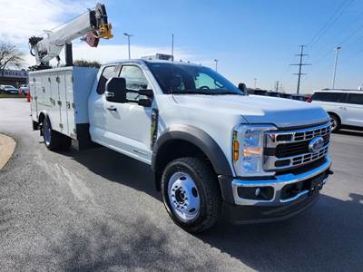 2025 Ford F-550 Ext. CAB 4X4 --Stellar TMAX Mechanic Body--8630 CRANE