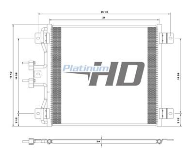 New Aftermarket Ford F650 Condenser