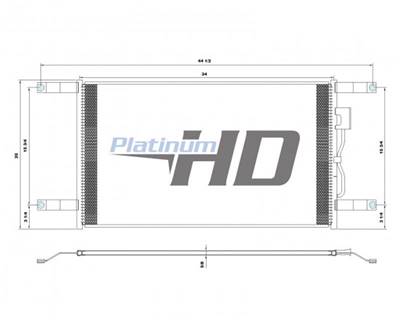 New Aftermarket Freightliner Coronado Condenser