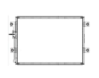 New Aftermarket Freightliner Business Class M2 Condenser