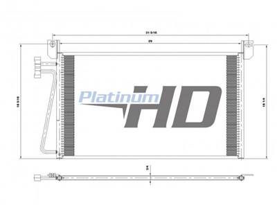 New Aftermarket GMC C5500 A/C Condenser