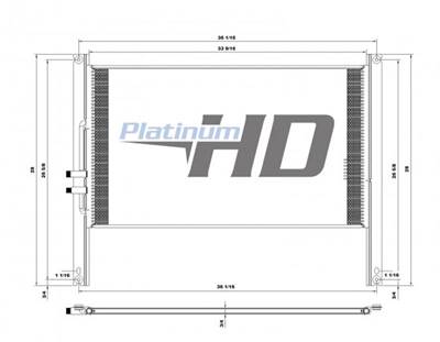 New Aftermarket International 9200 Condenser