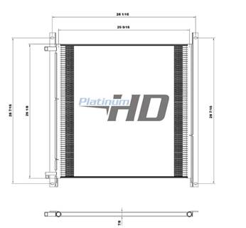New Aftermarket International 9300 Condenser