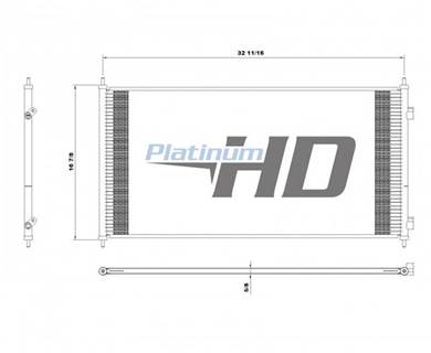 New Aftermarket International Prostar Condenser