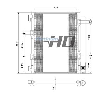 New Aftermarket Isuzu NPR Condenser