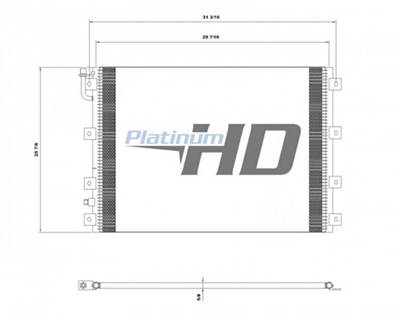 New Aftermarket Kenworth T600 Condenser