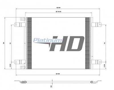 New Aftermarket Kenworth T660 Condenser