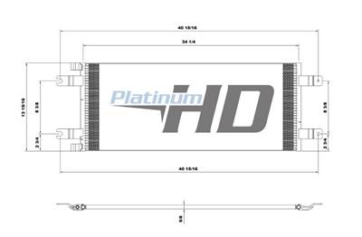New Aftermarket Peterbilt Condenser