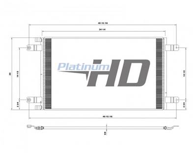 New Aftermarket Peterbilt 365 Condenser