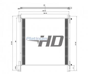 New Aftermarket Peterbilt 377 Condenser