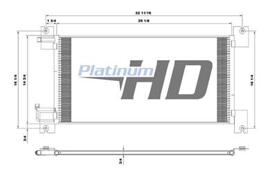 New Aftermarket Peterbilt Condenser
