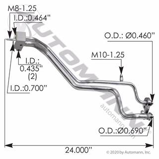 New Aftermarket Freightliner A/C Line Assembly