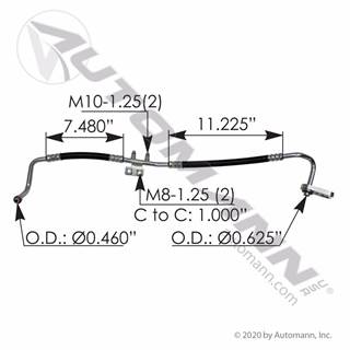 New Aftermarket Freightliner A/C Hose Assembly