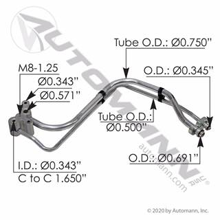 New Aftermarket Freightliner A/C Line Assembly