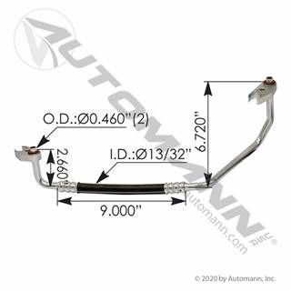 New Aftermarket Freightliner Cascadia A/C Hose Assembly