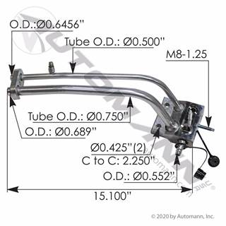 New Aftermarket Freightliner Cascadia A/C Line Assembly