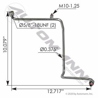 New Aftermarket Mack A/C line Assembly