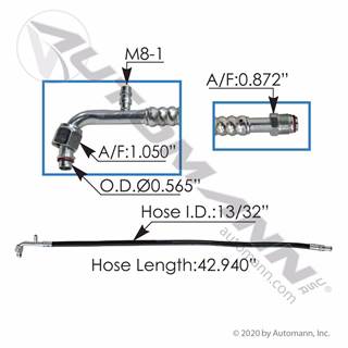 New Aftermarket Mack A/C Hose Assembly