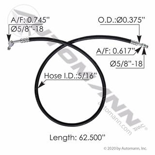New Aftermarket Mack A/C Hose Assembly
